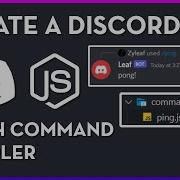 How To Make A Slash Command Handler Discord Js V13 3