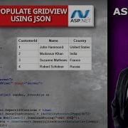 Bind Populate GridView Using JSON String In ASP Net