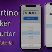 Flutter Tutorial Cupertino Picker SwiftUI In Flutter IOS Picker Views