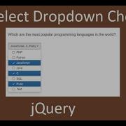 Multi Select Dropdown With Checkbox With JQuery And PHP PHP Project