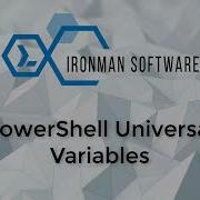 PowerShell Universal Variables