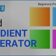Build A Gradient Background Generator HTML CSS JavaScript Full Tutorial