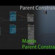 Maya Offset Matrix Constraint Rigging 3D 骨架綁定 約束 矩陣
