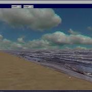 Ocean Sea Seashore Water 3D Freebasic