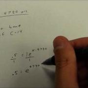 AP Calculus Exponential Growth Decay Half Life