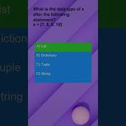 Python Quiz No 21 With Explanation Learn Test Together Pythonquiz Pyforpython Pythonshorts
