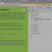 Js21 JavaScript While Loops