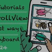 Самый простой способ использовать ScrollView с Storyboard XCode 15 Swift 5 IOS 17 2024