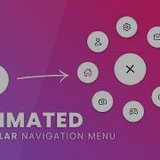 Animated Circular Navigation Menu Using Html CSS Vanilla Javascript Simple Radial Menu