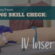 Nursing Skill Check IV Insertion
