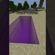 Minecraft Fog Effect Tutorial Shorts Minecraft Minecrafttrend
