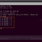 Ruby Block With Global Scope Example