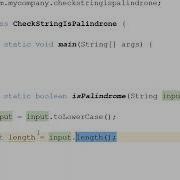Java How To Check If A String Word Is A Palindrome Simple