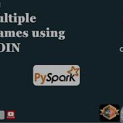 Объединение нескольких DataFrame с помощью левого соединения в PySpark