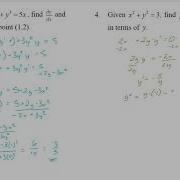 APC 3 3 Implicit Differentiation Examples