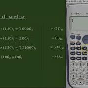 Binary Operations Addition Subtraction Multiplication And Division By Fx 991 ES PLUS CASIO