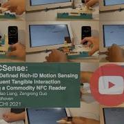 CHI 21 NFCSense Data Defined Rich ID Motion Sensing For Fluent Tangible Interaction