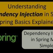 What Is Spring Dependency Injection Dependency Injection In Spring Spring Tutorial