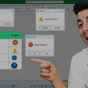 VBA En Excel Cuadro De Mensaje Msgbox Con Botones Si No Cancelar Anular Ayuda Aceptar Ok
