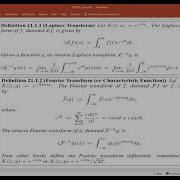 383Fa21 Lec09 IntegralTransformsConvolutionsAccumulationIntegration