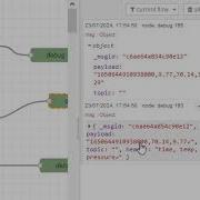 Фильтрация данных IoT MQTT с помощью Node Red