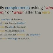 Recognizing Complements