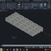 3d Array In AutoCAD 3d Fully Explained In Hindi Urdu Autocad3d AutoCAD3d