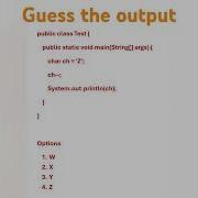 Daily Java Interview Questions Guess The Output Java Shorts