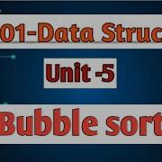 Bubble Sort In Data Structures Tamil CS3301 Anna University Reg 2021 Cse
