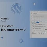 How To Use Custom Shortcode In Contact Form 7