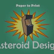 Asteroid Design In 2D Unity Game