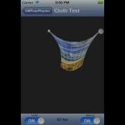 CMTraerPhysics Cloth Demo