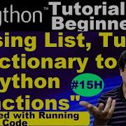 How To Pass A List To A Function In Python 3 Return Multiple Values In Python Pass Dictionary