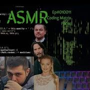 ASMR Programming Coding Matrix Faces No Talking 4K 60FPS