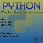 Default Arguments Python