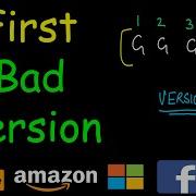 First Bad Version Leetcode 278
