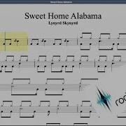 Sweet Home Alabama Rockschool Grade 4 Drums