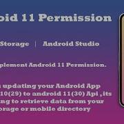 Android 11 Access Storage Permission How To Add Permission In Android Studio Storage Permision