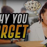 Always Forgetting It May Be A Working Memory Problem