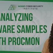 Analyzing Malware Samples With ProcMon