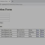 C Asp Net Insert Update Delete And View With SQL Server Database Stored Procedure