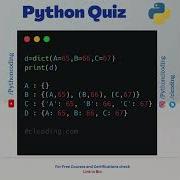 Python Quiz Day 34 What Is The Output Of Following Code