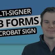 Creating A Web Form In Adobe Sign With Multiple Signers