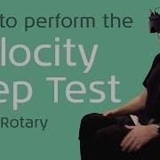 How To Perform The Velocity Step Test On The Rotary Chair