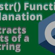 Substr Function In C