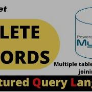 SQL To Delete Records Using WHER Condition And Removing Records From Multiple Tables By Joining