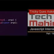Javascript Output Based Interview Question Part 160 Javascriptinterview Javascript