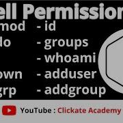 Shell Permissions CHMOD CHGRP CHOWN 0x01 Shell Permissions