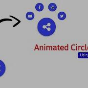 Animated Circular Navigation Menu Using Html CSS Simple Radial Menu Ravied