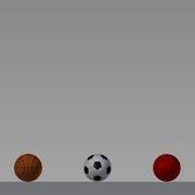 3 Bouncing Ball Different Weight Version 2
